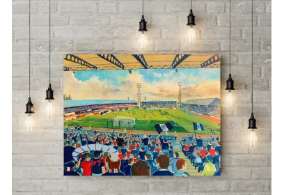 Dundee FC Dens Park Stadium Wall Art Canvas